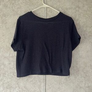 Crop top grey